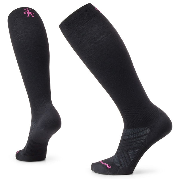 Smartwool Women&#39;s Socks - Ski Zero Cushion/Extra Stretch OTC - Black