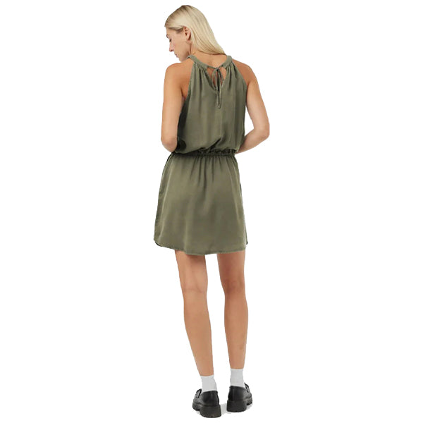 Tentree Women&#39;s Dresses - Cypress Dress - Deep Lichen Green