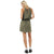 Tentree Women's Dresses - Cypress Dress - Deep Lichen Green