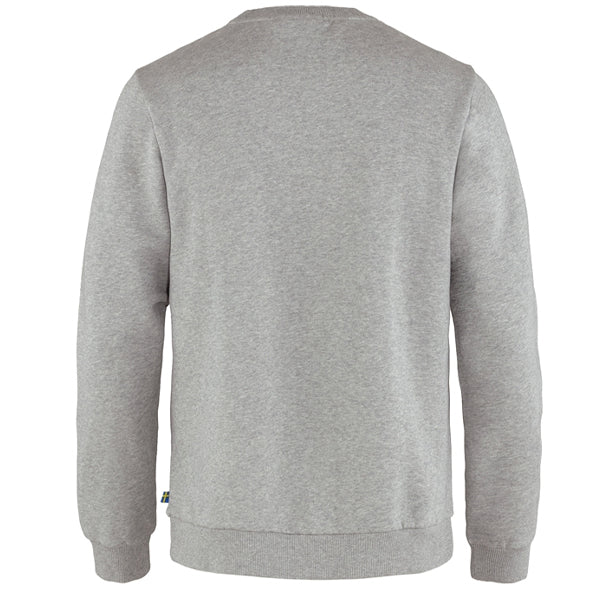 Fjällräven Men&#39;s Crews - Logo Sweater - Grey/Melange
