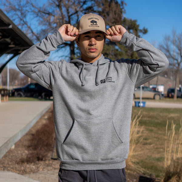 Prairie Supply Company Unisex Hoodies - Find Your North Minimal - Athletic