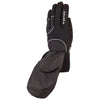 Auclair Women's Mitts & Gloves - Honeycomb Running Gloves - Black/Black/Silver