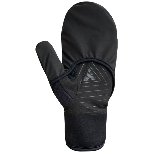 Auclair Women&#39;s Mitts &amp; Gloves - Honeycomb Running Gloves - Black/Black/Silver