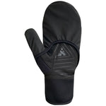 Auclair Women's Mitts & Gloves - Honeycomb Running Gloves - Black/Black/Silver