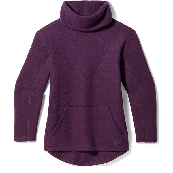 Smartwool Women&#39;s Sweaters - Hudson Trail Pullover - Eggplant Heather