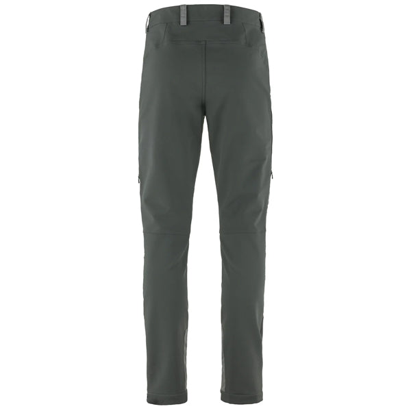 Fjällräven Men&#39;s Pants - Keb Agile Winter Trousers - Iron Grey/Grey