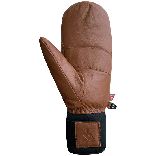 Auclair Women&#39;s Mitts &amp; Gloves - Lady Boss Mitts - Cognac/Black