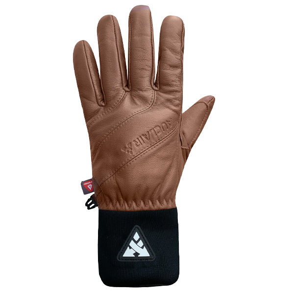Auclair Women&#39;s Mitts &amp; Gloves - Lady Boss Gloves - Black/Cognac