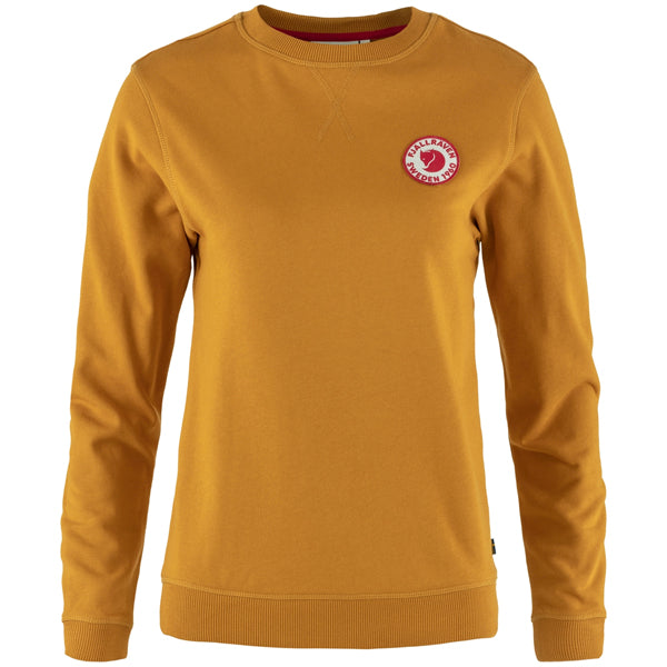 Fjällräven Women&#39;s Sweaters - 1960 Logo Badge Sweater - Acorn