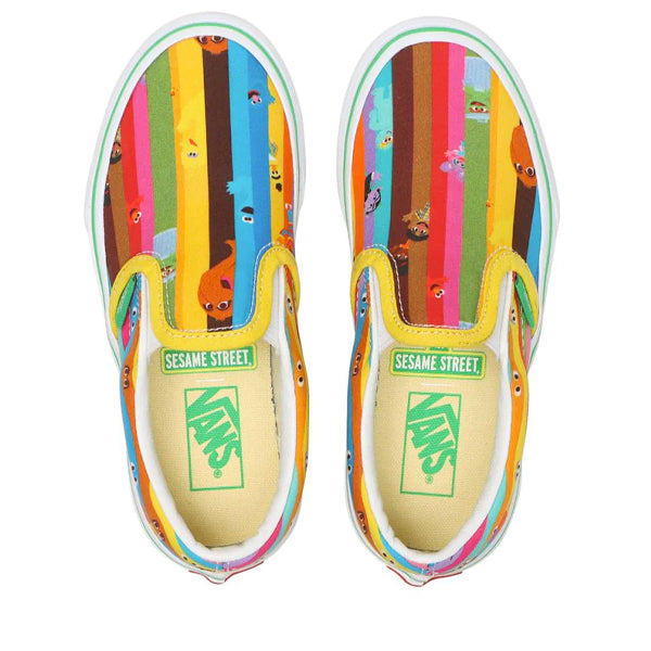 Vans Toddler Shoes - Slip-On V - Sesame Street Multi