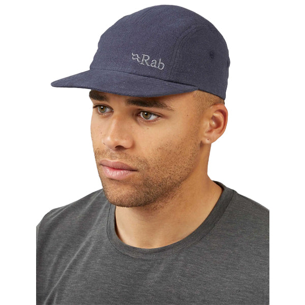 Rab Unisex Hats - Obtuse 5 Panel Cap - Ebony