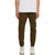 Kuwallatee Men's Pants - Mid-weight Chino Jogger - Olive