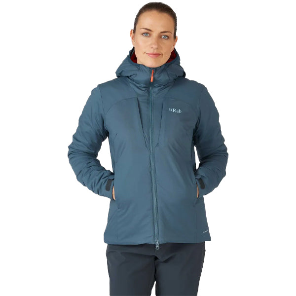 Rab Women&#39;s Jackets - Xenair Alpine Insulated Jacket - Orion Blue