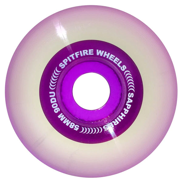Spitfire Skate Wheels - 90D Sapphire Purple - 58mm