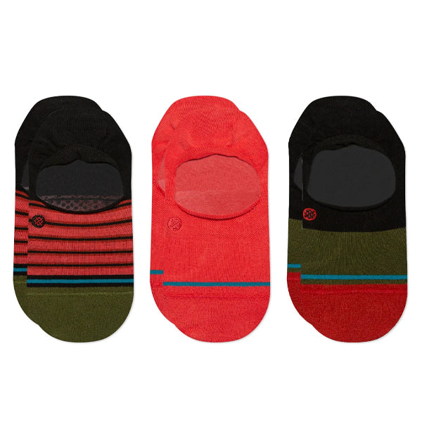 Stance Women&#39;s Socks - Red Fade 3 Pack - Red Fade