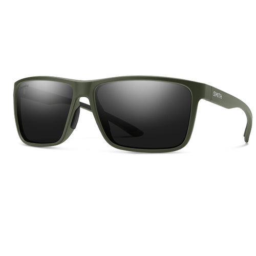 Smith Unisex Sunglasses - Riptide - Matte Moss/ChromaPop Polarized Black