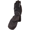 Auclair Men's Mitts & Gloves - Honeycomb Running Gloves - Black/Black/Silver