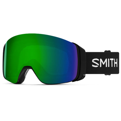 Smith Unisex Goggles - 4D Mag - Black/ChromaPop Sun Green Mirror