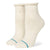 Stance Women's Socks - Thicc Quarter - Off White