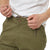 Tentree Men's Pants - Twill Jogger - Olive Night Green
