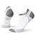 Smartwool Unisex Socks - Run Zero Cushion Low Ankle - White