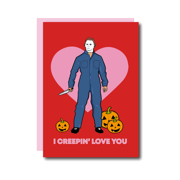 Studio Soph - I Creepin&#39; Love You Valentines Day Card