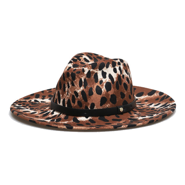 Brixton Women&#39;s Hats - Layton Hat - Leopard