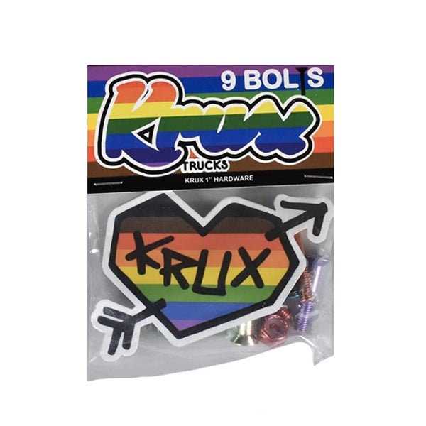 Krux Skate Hardware - Krome 1&quot; Rainbow