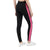 FILA Women's Pants - Riviera Legging - Black/Pink Glow/Scuba Blue