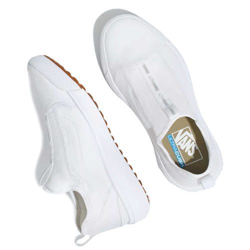 Vans Unisex Shoes - UltraRange Exo Slip Shoes - True White/True White