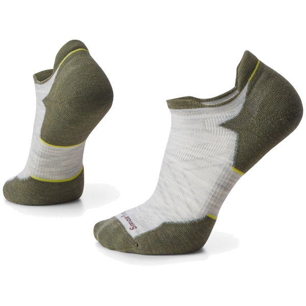 Smartwool Unisex Socks - Run Targeted Cushion Low Ankle - Ash