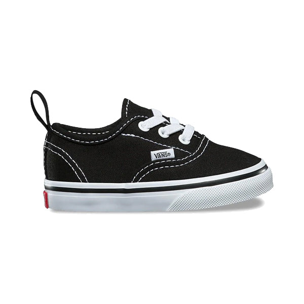 Vans Toddler Shoes - Authentic Elastic - Elastic Lace Black/True White