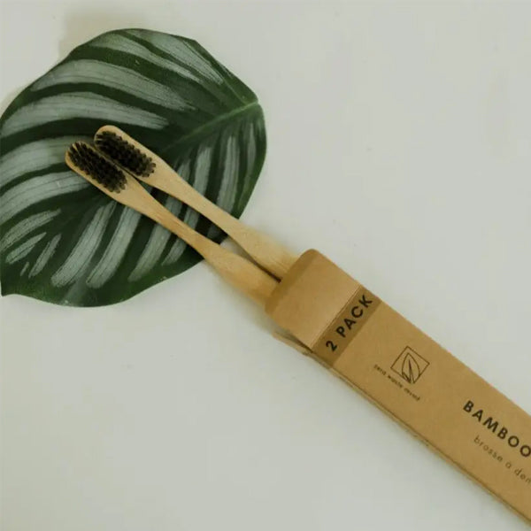 Zero Waste MVMT Bamboo Toothbrushes - Zero Waste, Sustainably Sourced