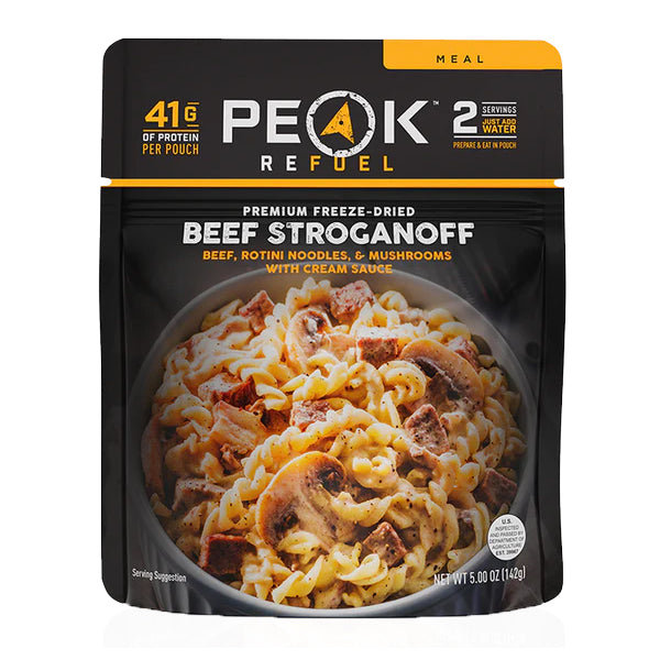 Peak Refuel Premium Freeze Dried - Beef Stroganoff