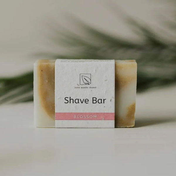 Zero Waste MVMT Shave Bar - Natural Soap | Shea Butter Moisturizing Bar