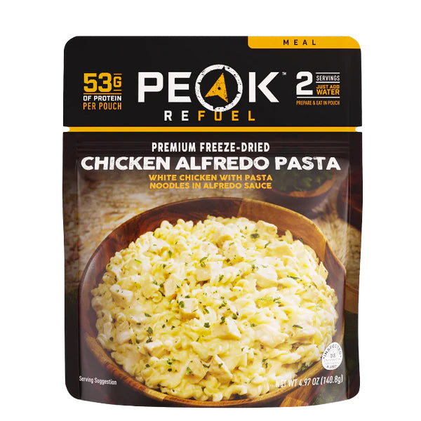 Peak Refuel Premium Freeze Dried - Chicken Alfredo Pasta