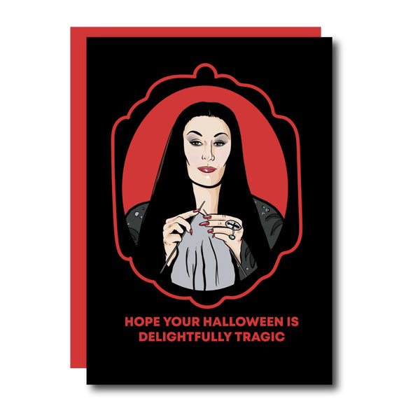Studio Soph - Delightfully Tragic Halloween Card