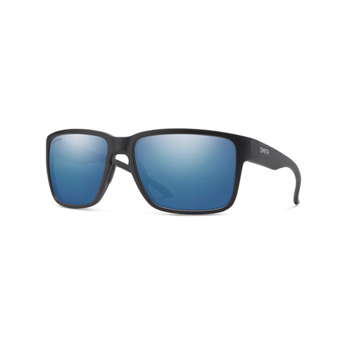 Smith Unisex Sunglasses - Emerge - Matte Black/ChromaPop Polarized Blue Mirror Lens