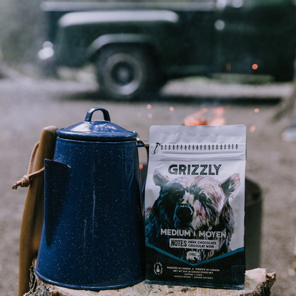 Canadian Heritage Roasting Company Coffee - Grizzly Organic Coffee Medium - 340g