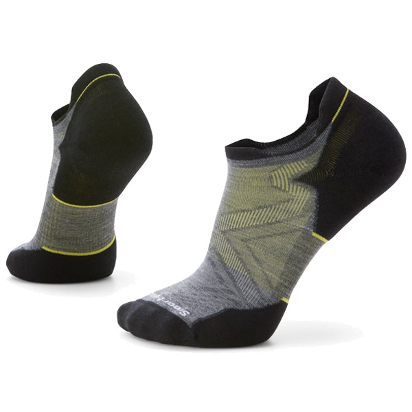 Smartwool Unisex Socks - Run Targeted Cushion Low Ankle - Medium Grey