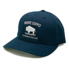 Prairie Supply Company Unisex Hats - V-Flexfit Cotton Twill - Navy