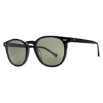 Electric Unisex Sunglasses - Oak - Gloss Black/Polarized Grey