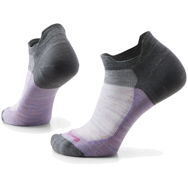 Smartwool Women&#39;s Socks - Bike Zero Cushion Low Ankle - Purple Eclipse