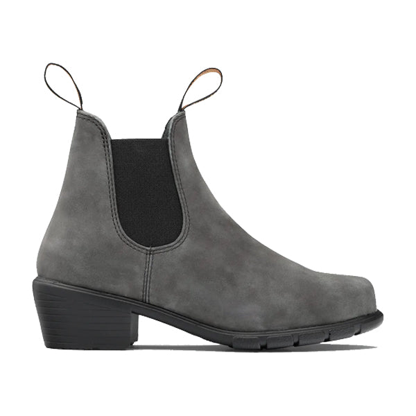 Blundstone Women&#39;s Boots - 2064 Heel Boot - Rustic Black