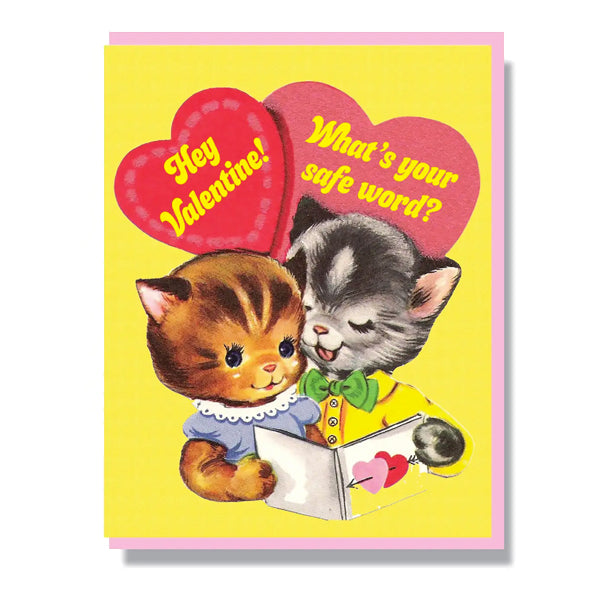 Smitten Kitten Cards - Safe Word Card