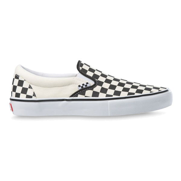 Vans Men&#39;s Shoes - Skate Slip-On - Checkerboard/Black/Off White