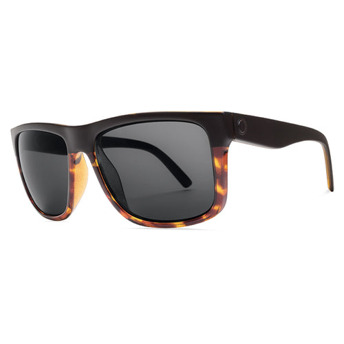 Electric Unisex Sunglasses - Swingarm - Darkside Tort/OHM Polarized Grey
