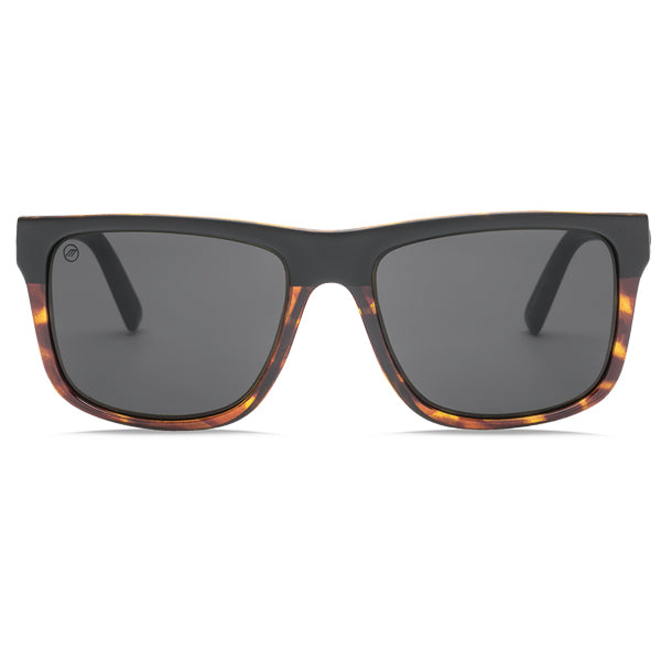 Electric Men&#39;s Sunglasses - Swingarm XL - Darkside Tort/OHM Polarized Grey
