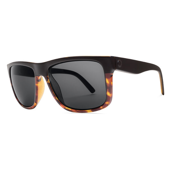 Electric Men&#39;s Sunglasses - Swingarm XL - Darkside Tort/OHM Polarized Grey