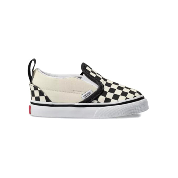 Vans Toddler Shoes - Sip-On V - Checkerboard Black/White